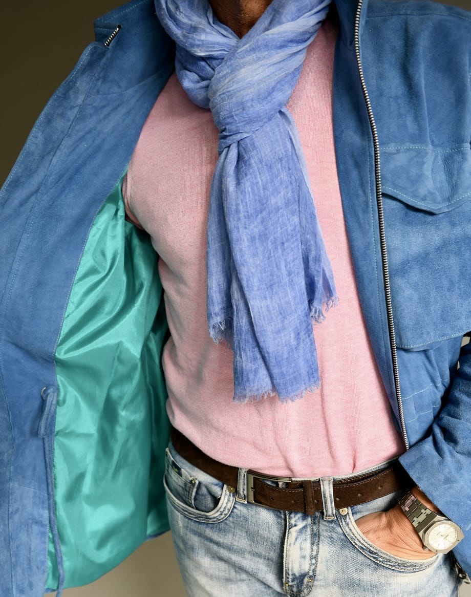 Goat Suede Sport Jacket - Image 5