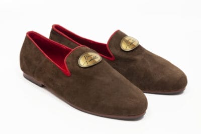 Brown Velour Red Line