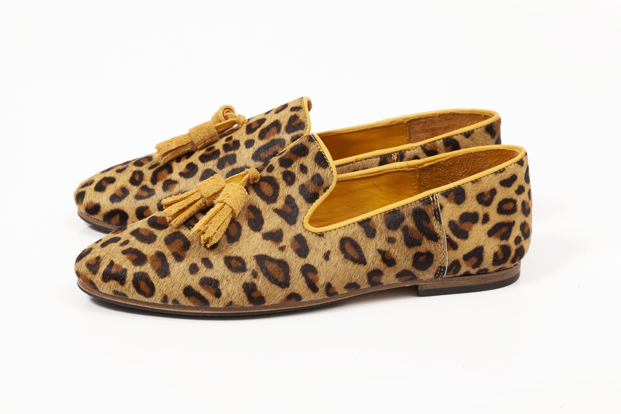 Cheetah yellow line with tassels - Image 7