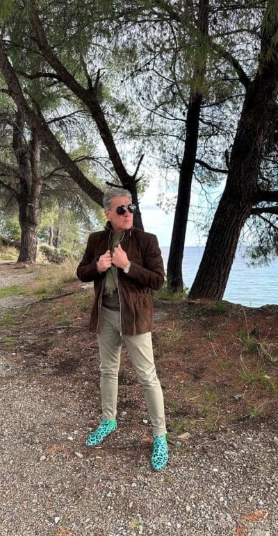 Goat Suede Sport  Jacket