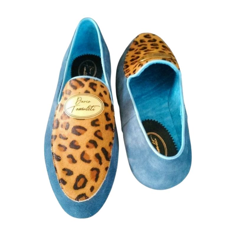 Cheetah with blue velour - Image 3