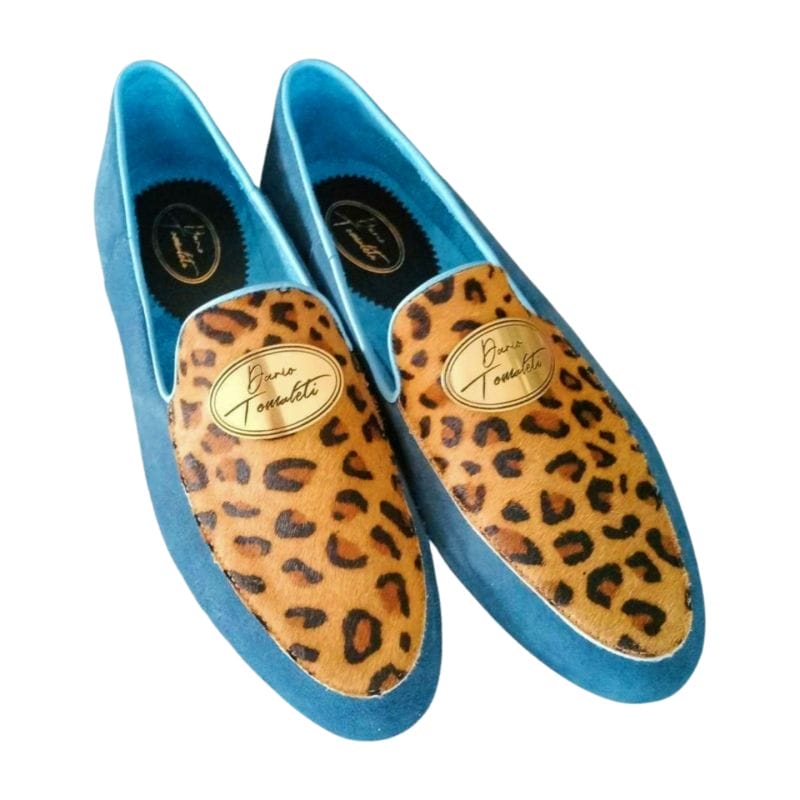 Cheetah with blue velour - Image 2