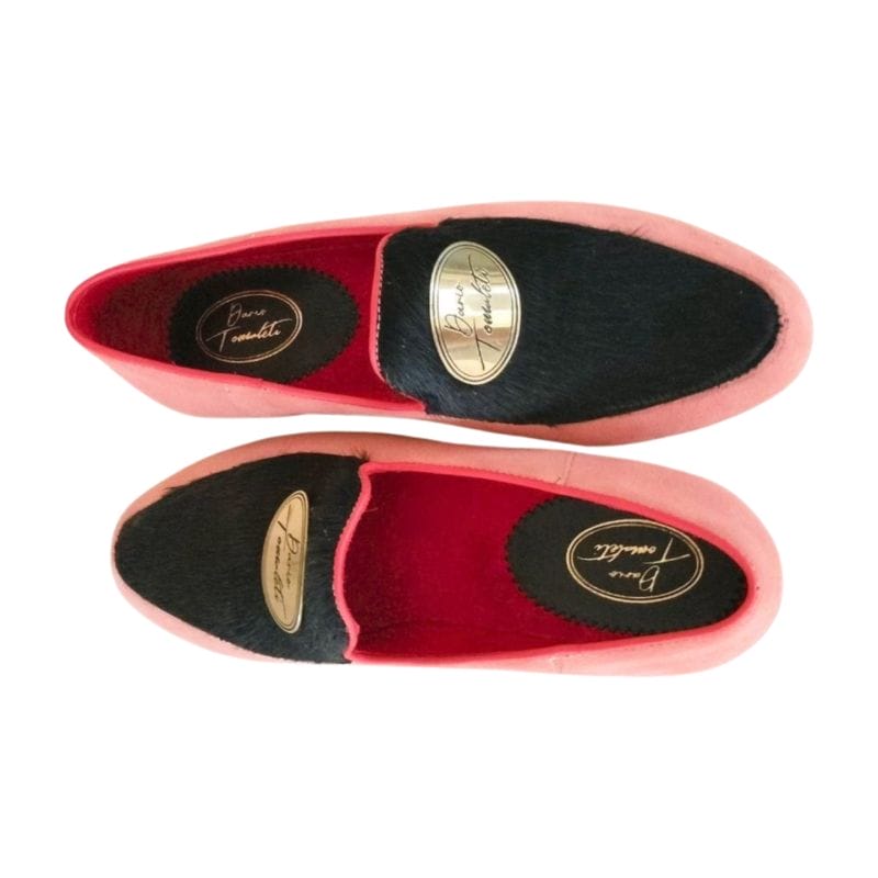 Black Panther with salmon pink velour - Image 3